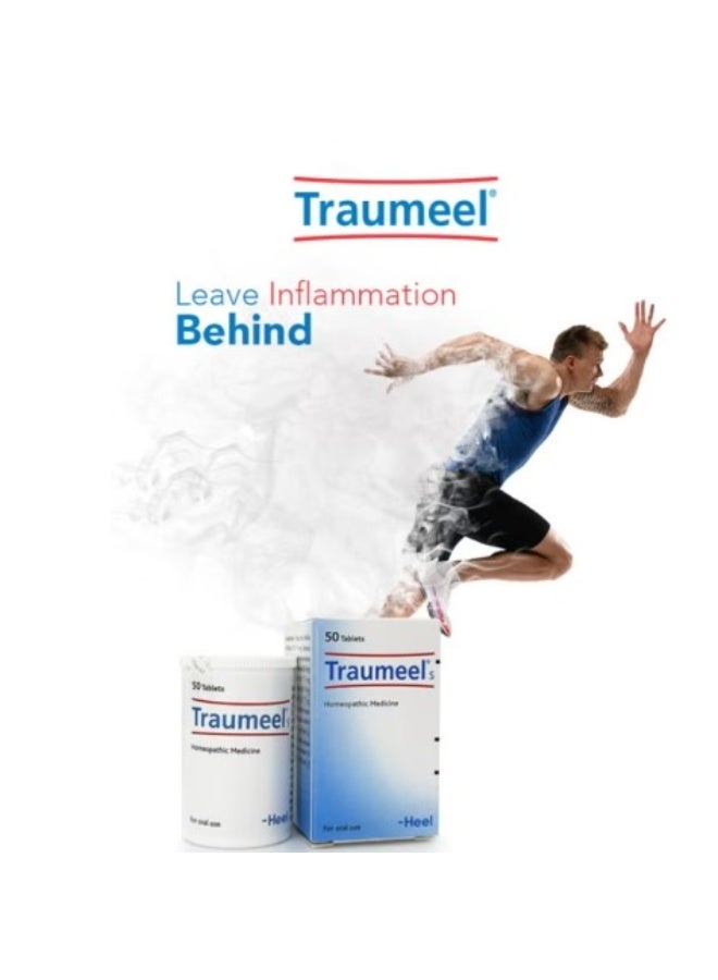 Heel Traumeel Tablets - Natural Relief for Joints, Muscles, and Recovery - 50 Tablets, 50g - Image 2